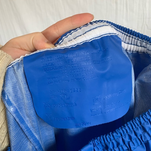 Royal Blue Mens Rubbery Storm Champ Pants 31 Waist - Picture 6 of 6